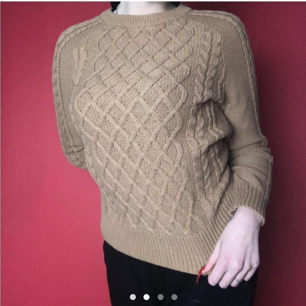 Light brown patterned sweater π€π€ββββββββββββββββββββββββββ - Picture 2 of 4